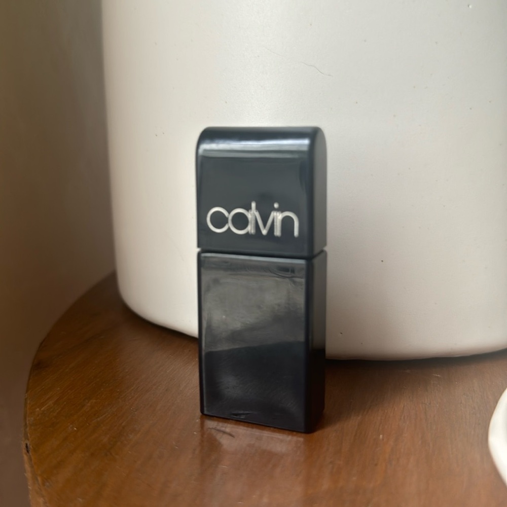 Extremely Rare NWOB - Calvin By Calven Klein 0.25 OZ. EDT Mini